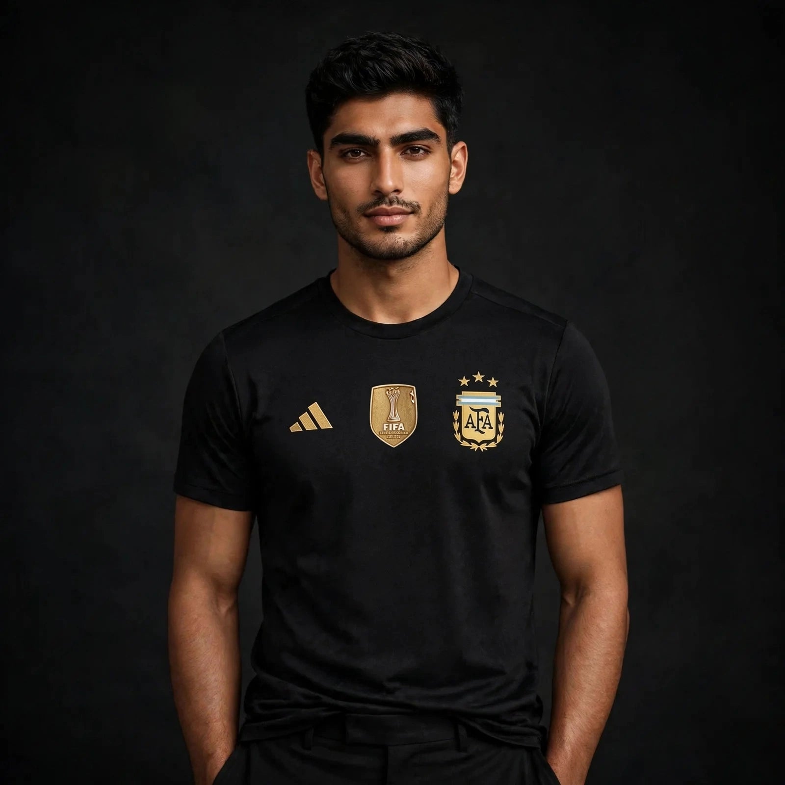 Argentina Football Inspired Classic Crew T-Shirt | Premium Cotton | TANTU